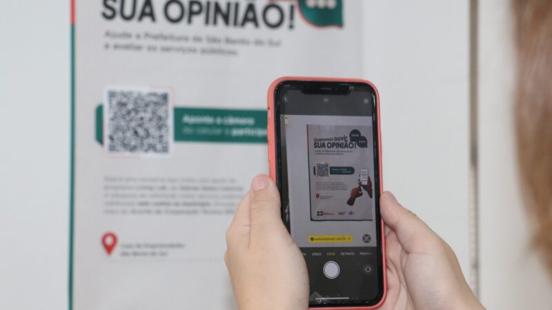 Avalie os serviços públicos em São Bento do Sul pelo celular