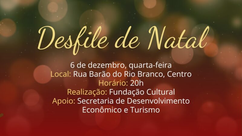 Como será o esquema de trânsito no desfile natalino