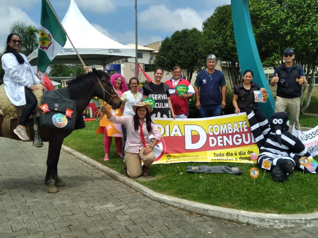 Dia D em Monte Castelo: Saúde em Foco Contra a AIDS e Dengue