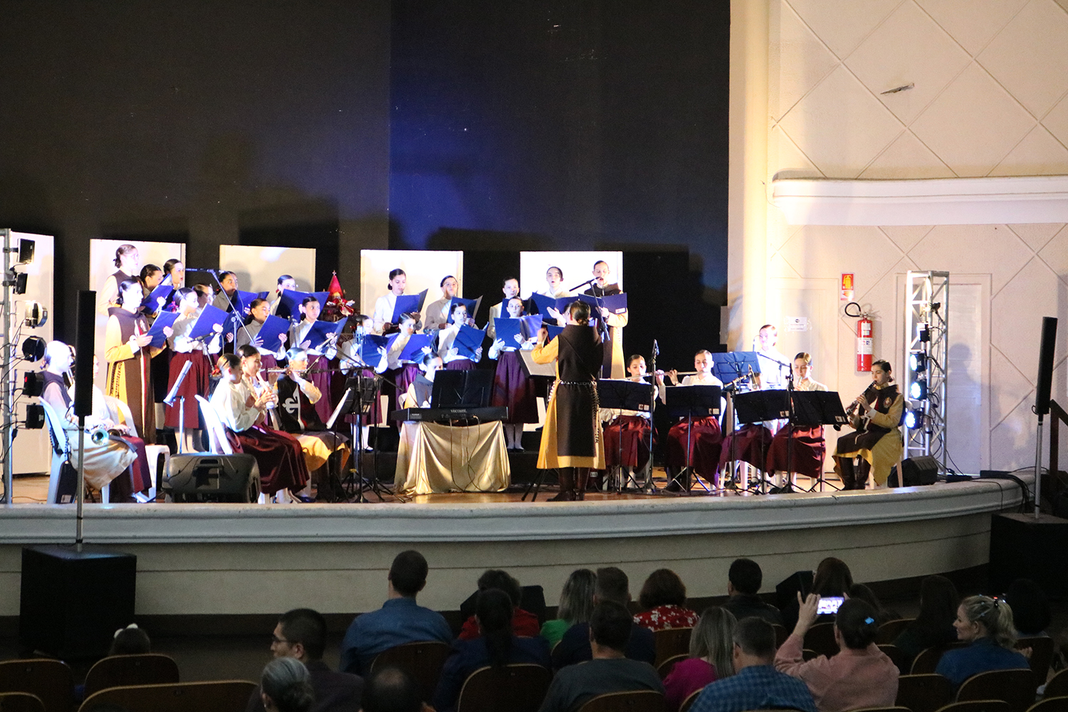 São Bento do Sul recebe concerto natalino com Arautos de Joinville