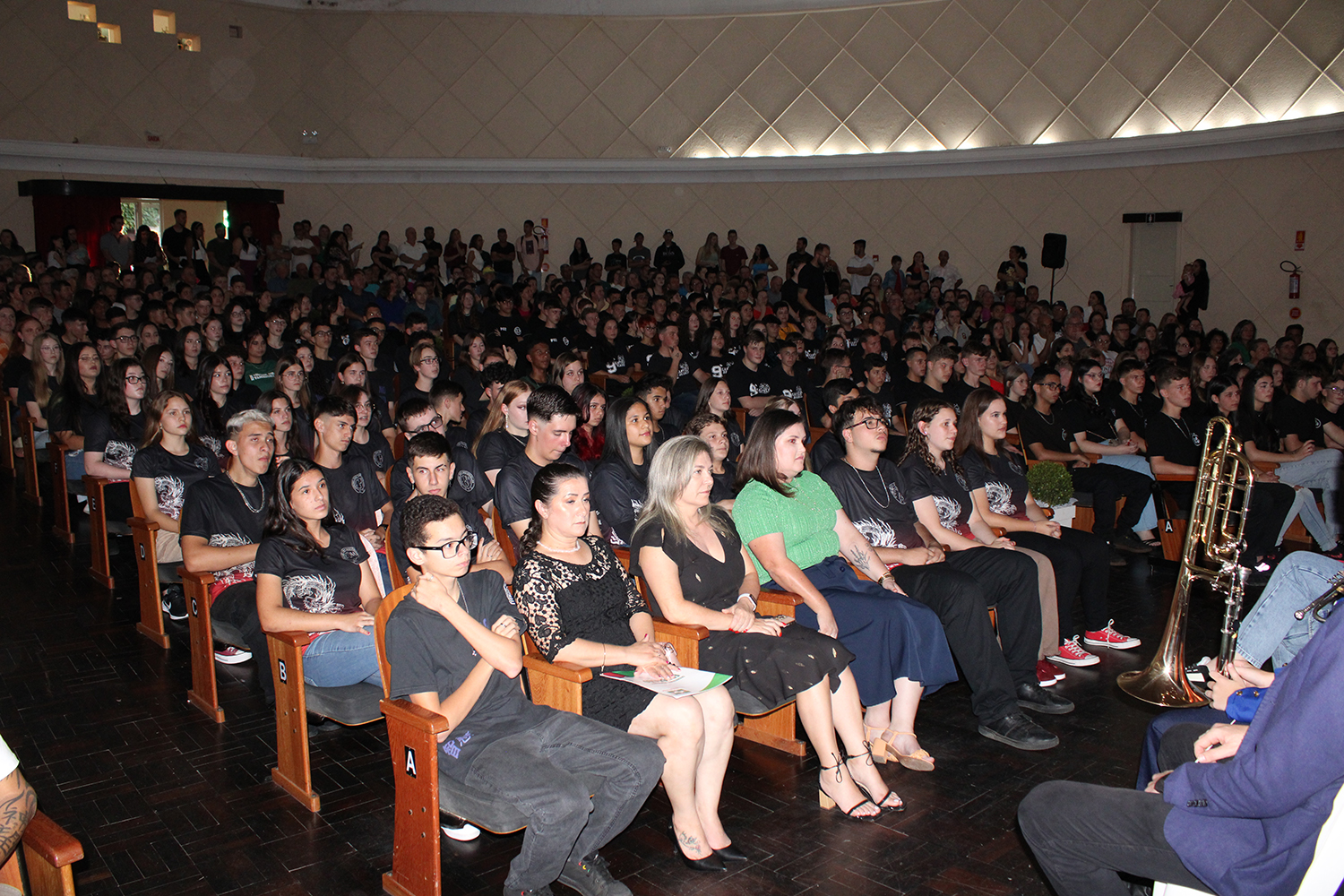 Segunda noite de formatura das escolas Básicas Municipais