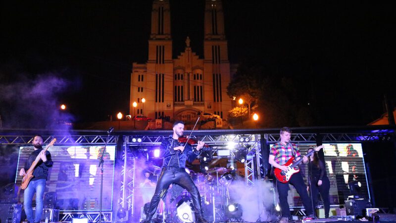 Violinista Simão Wolf e Banda fechará as celebrações natalinas de São Bento do Sul