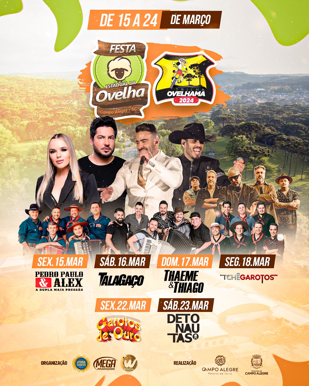 CONFIRA UM POUCO DO QUE VAI ROLAR NA XXIV FESTA ESTADUAL DA OVELHA