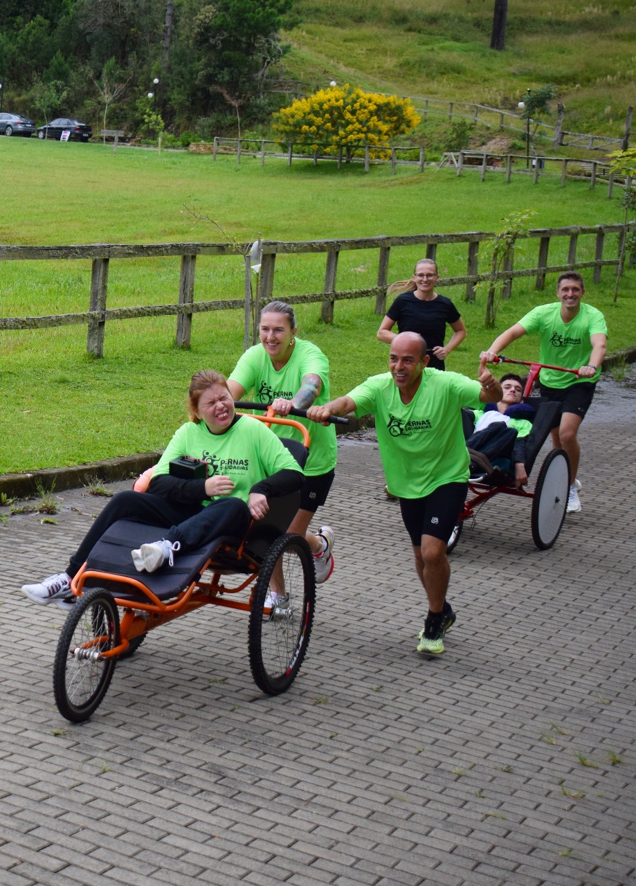 TREINO DO PROJETO PERNAS SOLIDÁRIAS EM CAMPO ALEGRE