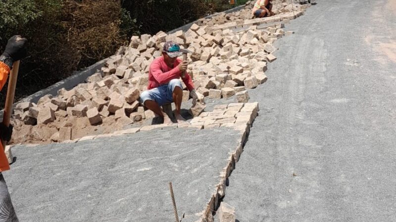 Trecho na Estrada Dona Francisca será pavimentado