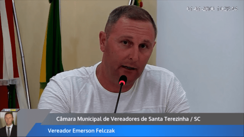 Vereador Emerson Felczak irá Protocolar Pedido de Cassação do Prefeito Genir Junckes