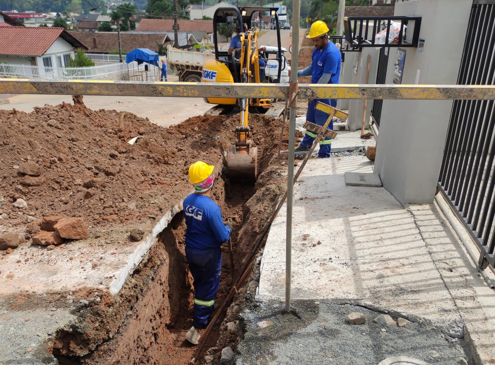 Bairro Serra Alta: Obras de esgoto avançam para 54% de execução