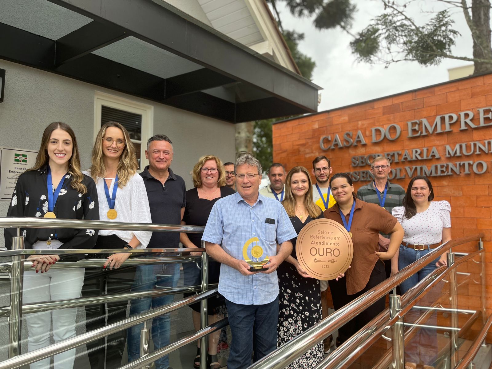 Casa do Empreendedor recebe selo Ouro em Atendimento do Sebrae