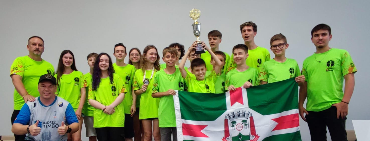 Equipe de Xadrez de São Bento do Sul participa da FECAJ 2024