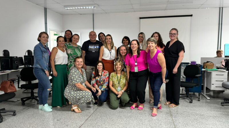 Reunião do colegiado de nutricionistas da Amunesc