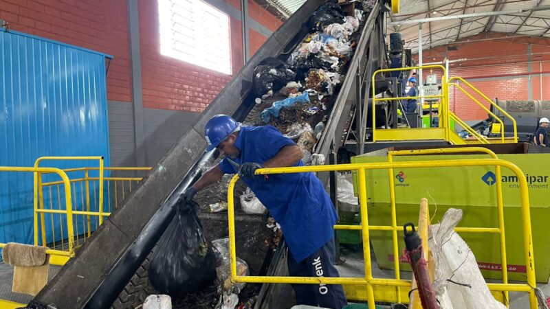 Usina de Processamento de Resíduos volta a funcionar