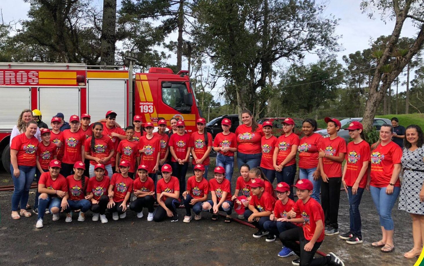 Solenidade em Monte Castelo celebra Bombeiros Mirins e reconhece méritos dos Comunitários