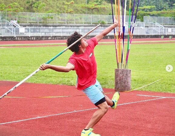 Atleta de São Bento do Sul se destaca no lançamento de dardo