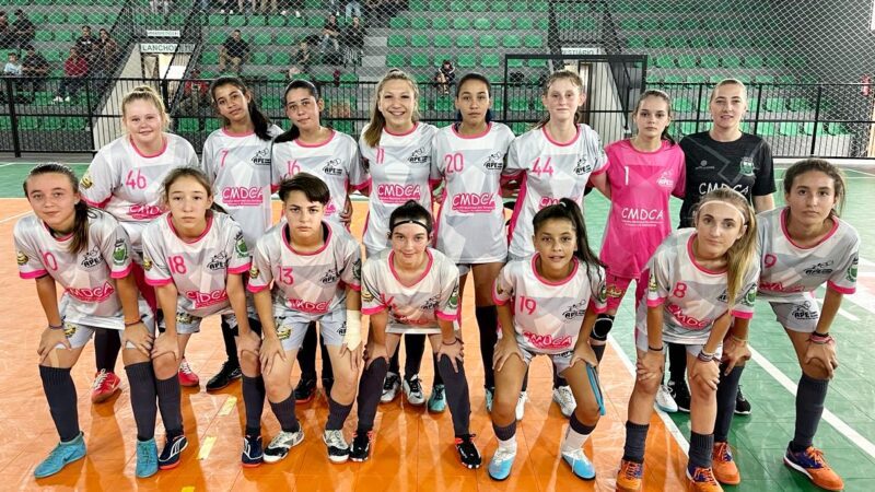 FUTSAL FEMININO CONQUISTA 4º LUGAR NA LIGA REGIONAL