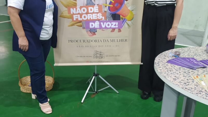 Procuradoria da Mulher presente no “Dia da Família na Escola”