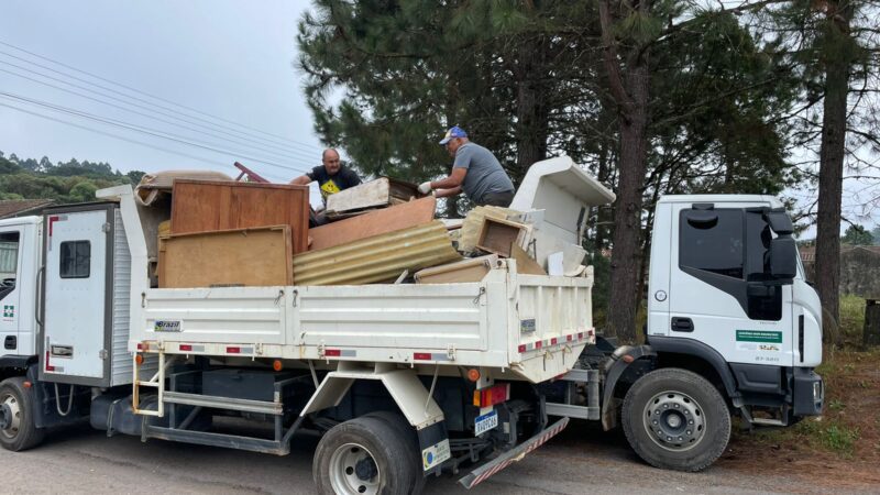 São Bento Sempre Limpa recolhe mais 32 toneladas de materiais  