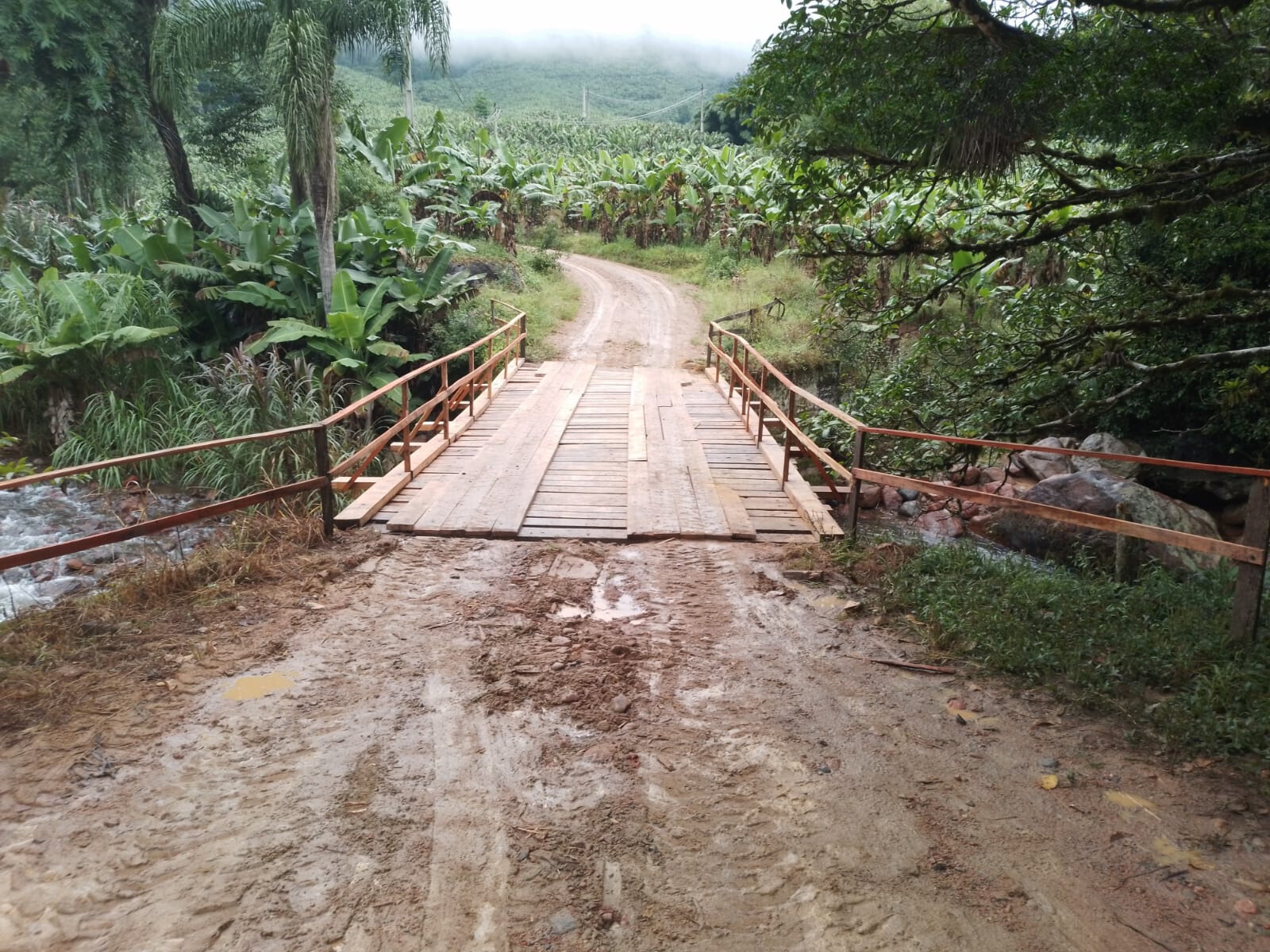 São Bento do Sul e Corupá reformam pontes em colaboração