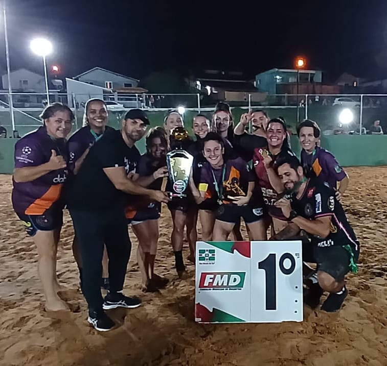 Resultados finais do Futebol de Areia