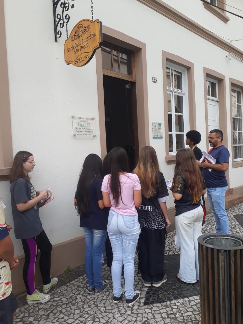 Adolescentes do #aTuAção exploram a “Rota do Patrimônio”