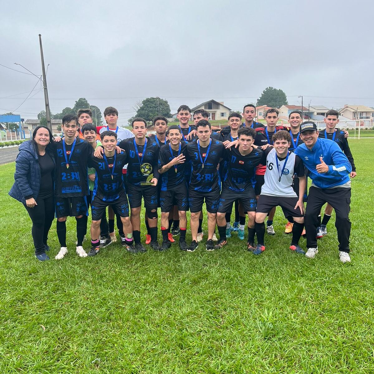 Escola Valentin de Monte Castelo é campeã na etapa municipal do Moleque Bom de Bola!