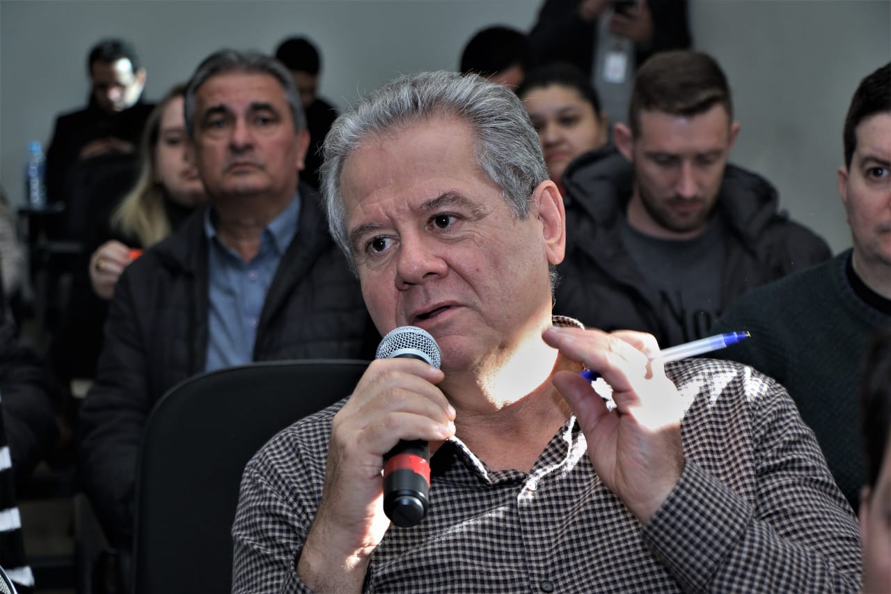 Pré-candidato a prefeito de São Bento do Sul Luiz Sieves participa de Seminário Regional sobre Eleições 2024