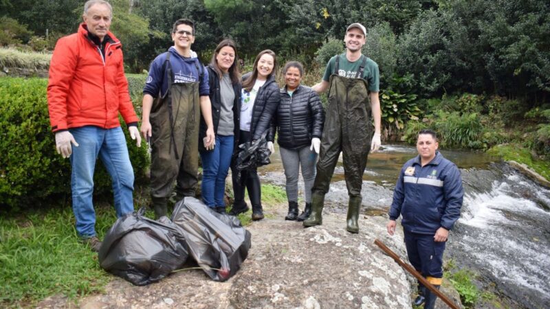 DIA MUNDIAL DO MEIO AMBIENTE – PREFEITURA PROMOVE AÇÃO CONJUNTA PARA LIMPEZA DE TRECHOS DO RIO CAMPO ALEGRE