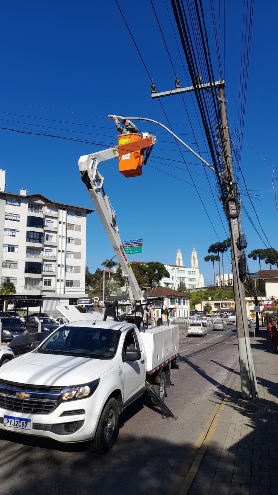 Augusto Wunderwald receberá iluminação LED