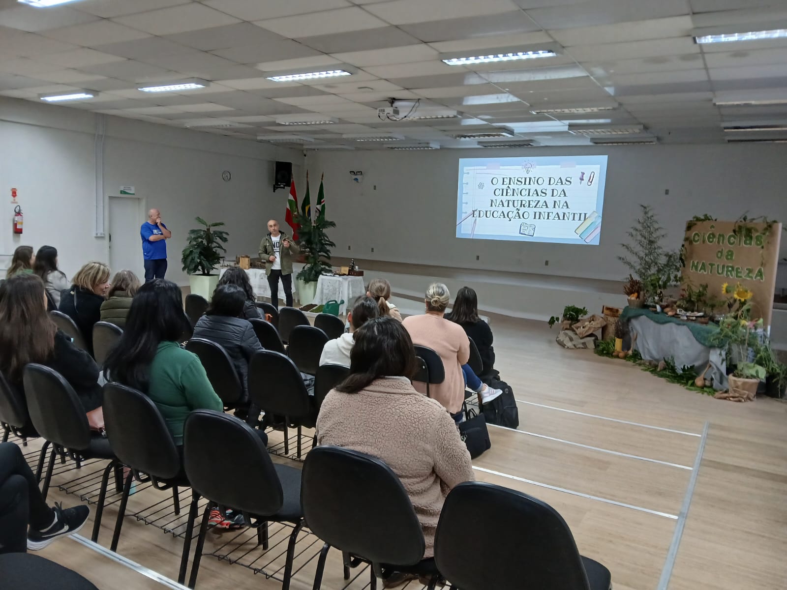 Encontro de formação para professores da pré-escola