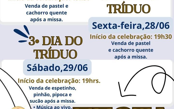 Festa do Padroeiro São Paulo Apóstolo do bairro Centenário