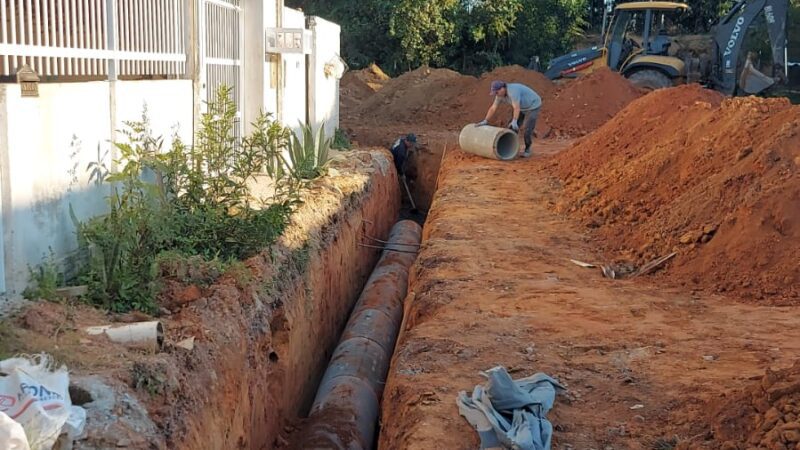 Pavimentação em paver no bairro Serra Alta