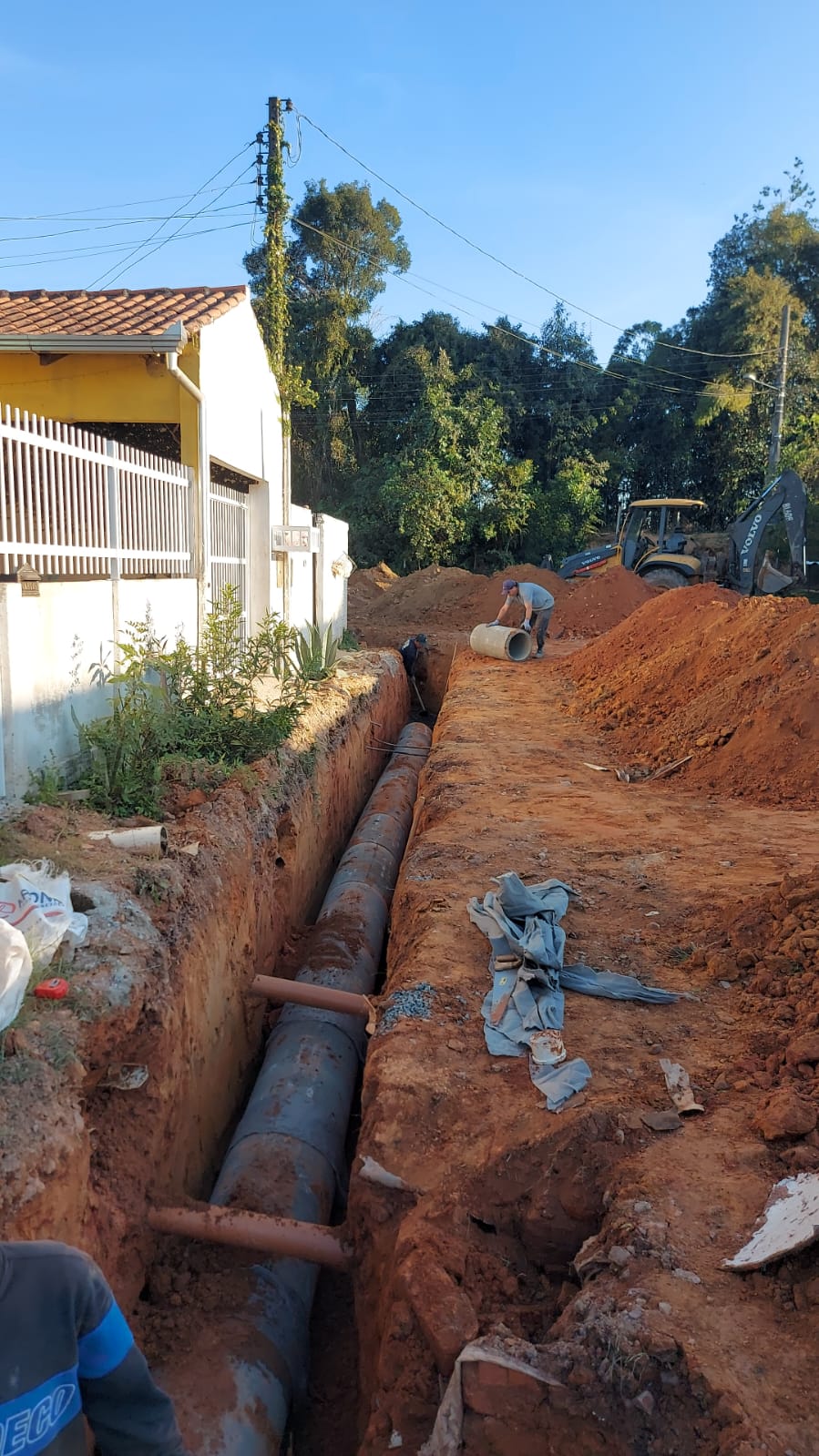 Pavimentação em paver no bairro Serra Alta