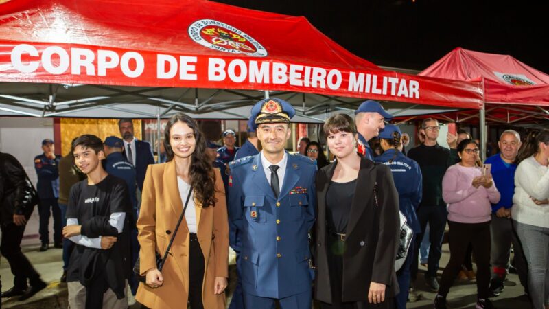 Solenidade marca os 40 anos do quartel dos Bombeiros em São Bento do Sul