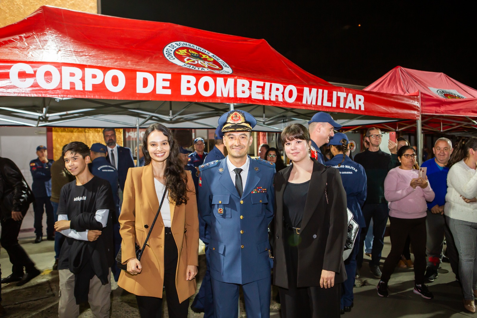 Solenidade marca os 40 anos do quartel dos Bombeiros em São Bento do Sul