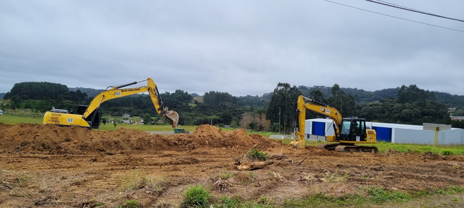 Sede própria da Secretaria de Obras em andamento