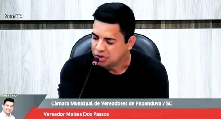 Vereador Moisés Passos (PP) não irá concorrer nesta eleição.