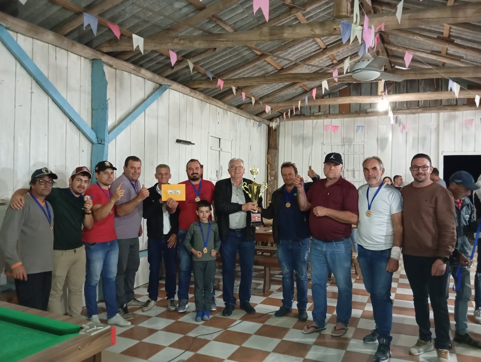 Canela 02 é campeã no XVII Campeonato Municipal de Bocha de Santa Terezinha