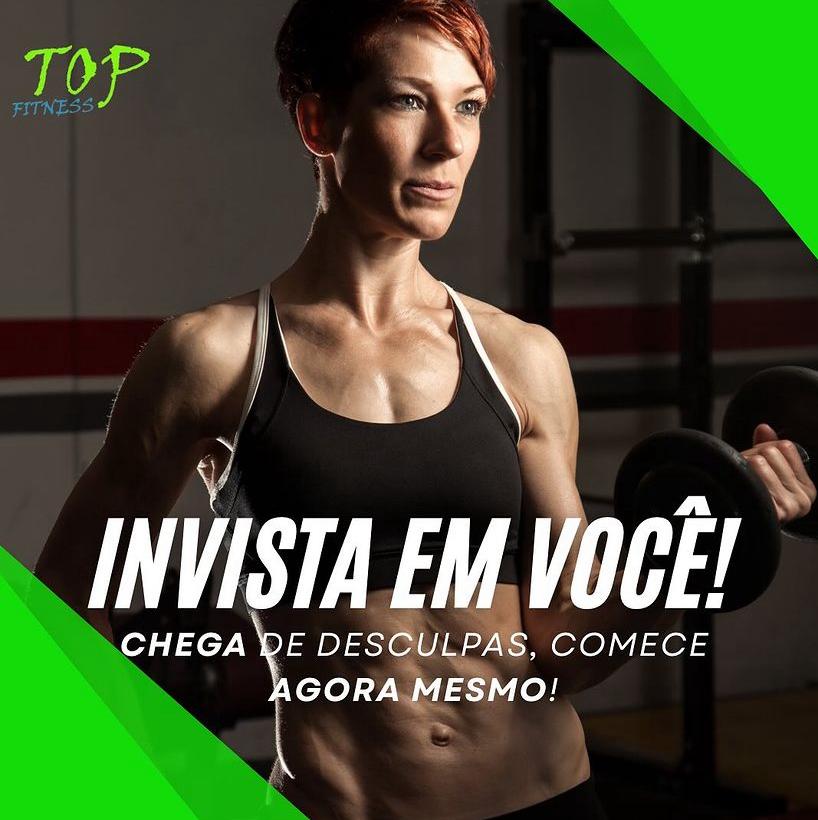 Academia Top Fitness destaca benefícios da musculação no inverno