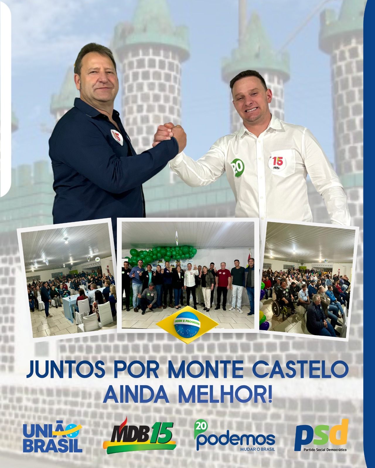 Convenção dos Partidos em Monte Castelo: Coligação “Por Monte Castelo ainda melhor” Lança Candidatos