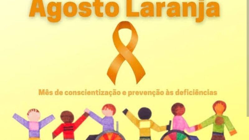 Agosto Laranja: Mês de Prevenção e Conscientização sobre Deficiências