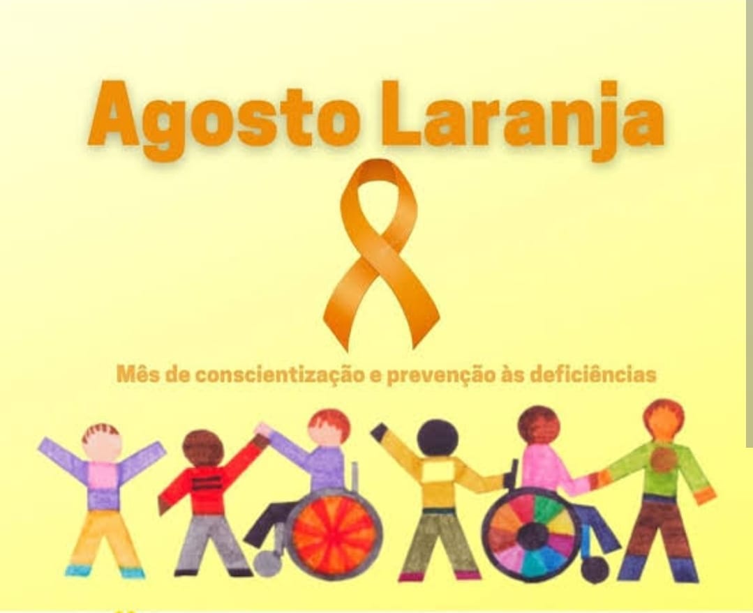 Agosto Laranja: Mês de Prevenção e Conscientização sobre Deficiências