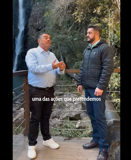 Rubens Blaszkowski e Tancredo Ronska Apresentam Propostas para o Turismo em Campo Alegre