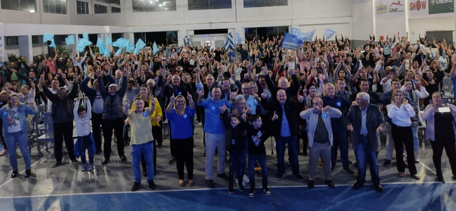 Convenção anuncia Julio Ronconi como candidato a prefeito e Fabiano Dias como vice em Rio Negrinho