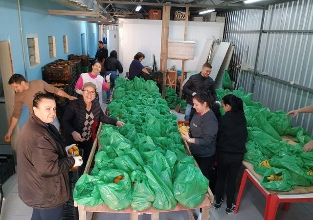 São Bento do Sul faz primeira entrega do ano do Programa de Aquisição de Alimentos