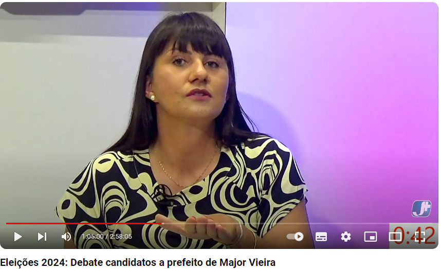 Marido de Candidata à Prefeita de Major Vieira Aline Ruthes Parte para Agressão contra Adversário após Debate Eleitoral