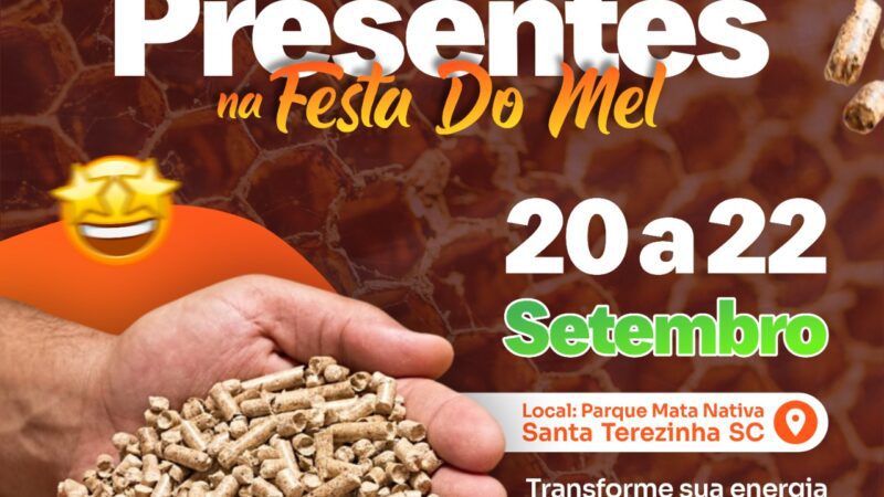 A nova indústria de pellets de madeira SmartWood Bioenergia de Papanduva estará na Festa do Mel