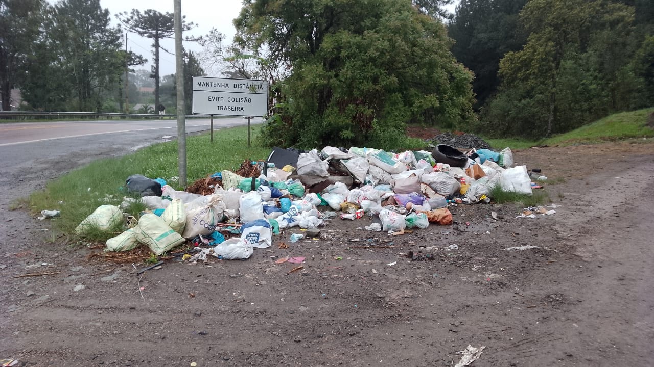 Morador de Monte Castelo denuncia descaso da concessionária de pedágio na BR-116