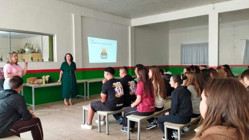 “CRAS na Escola”: projeto piloto foi aplicado em Nova Cultura.