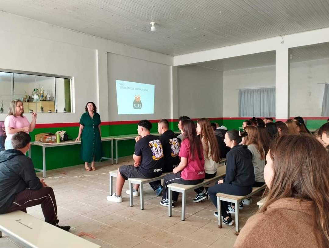 “CRAS na Escola”: projeto piloto foi aplicado em Nova Cultura.