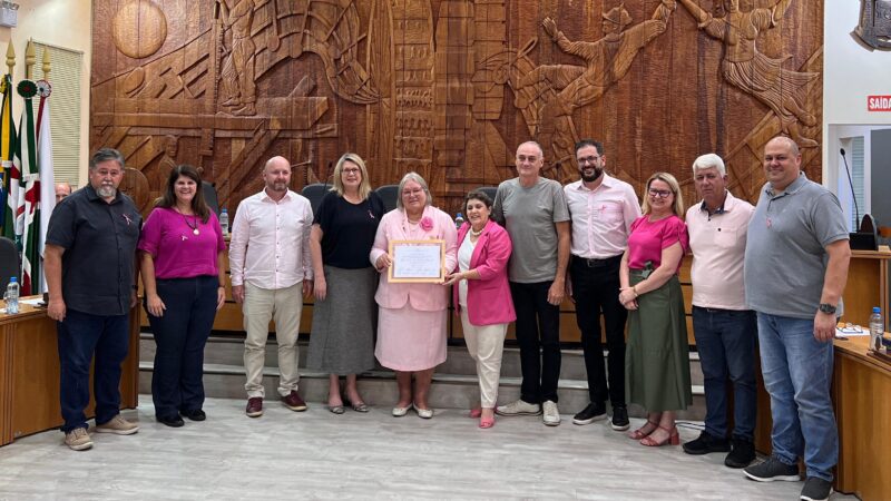 Noite de homenagens da Câmara de Vereadores