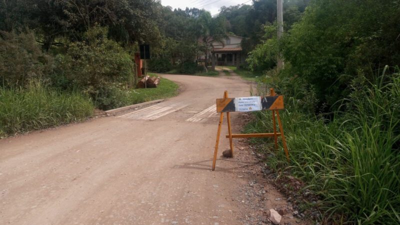 Substituição de ponte no Campo Lençol